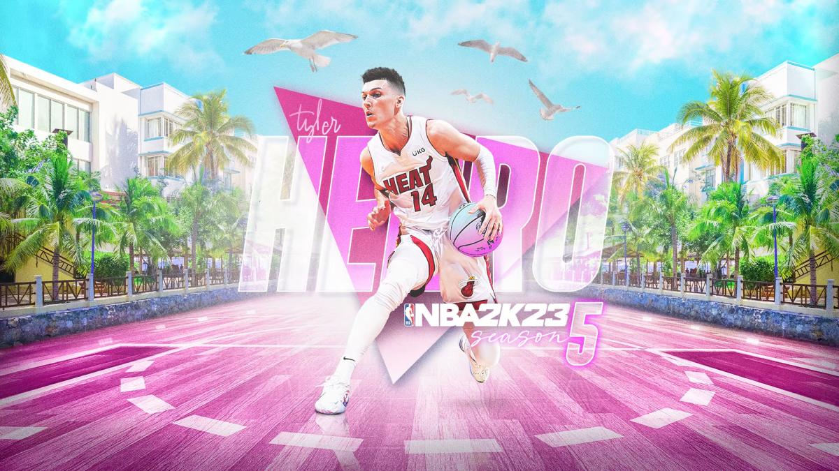 NBA 2K23 Season 5 Tyler Herro.